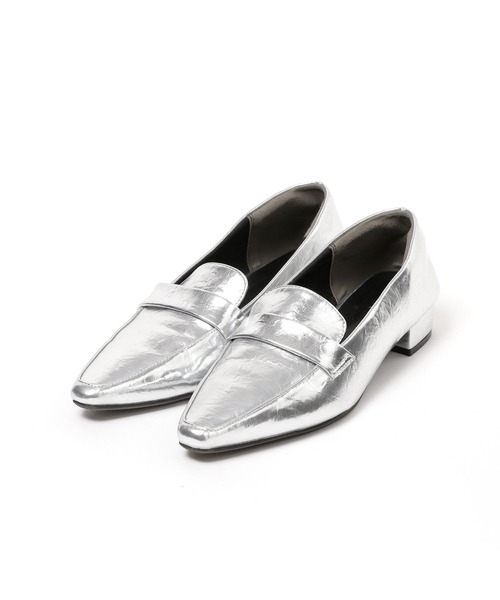 Elura（エルーラ）の「スクエアローファー／136857（ローファー・レディース・ブラック/シルバー・LARGE/MEDIUM）」の12枚目の写真