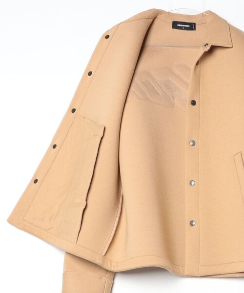 【セール】DOUBLE FLEECE OVERSHIRT /ICON /0242（ブルゾン）｜DSQUARED2（ディースクエアード）