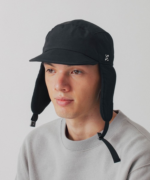 SILAS（サイラス）の「FLIGHT CAP（キャップ・メンズ・ブラック/オリーブ・ONE SIZE）」の16枚目の写真