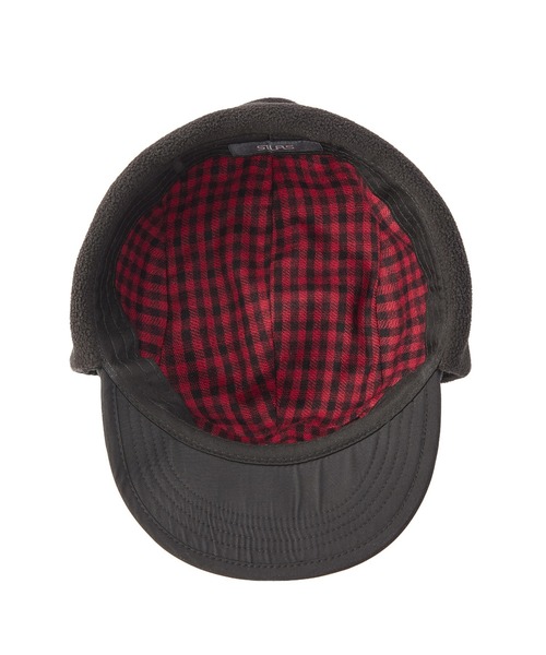 SILAS（サイラス）の「FLIGHT CAP（キャップ・メンズ・ブラック/オリーブ・ONE SIZE）」の10枚目の写真