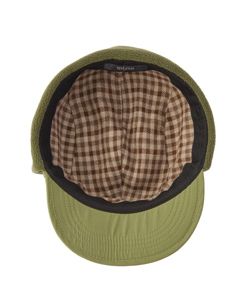 SILAS（サイラス）の「FLIGHT CAP（キャップ・メンズ・ブラック/オリーブ・ONE SIZE）」の11枚目の写真