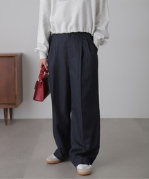 FREE'S MART | タックワイドスラックス(スラックス)