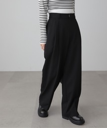 FREE'S MART | タックワイドスラックス(スラックス)