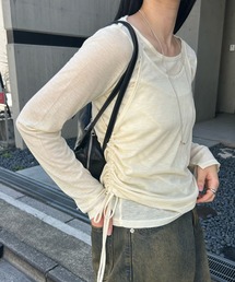 mystic | シアーキャミSETプルオーバー(Tシャツ/カットソー)