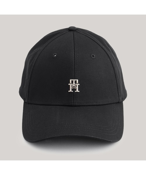 TOMMY HILFIGER（トミーヒルフィガー）の「モノグラムロゴキャップ（キャップ・レディース・ブラック・FREE）」の3枚目の写真