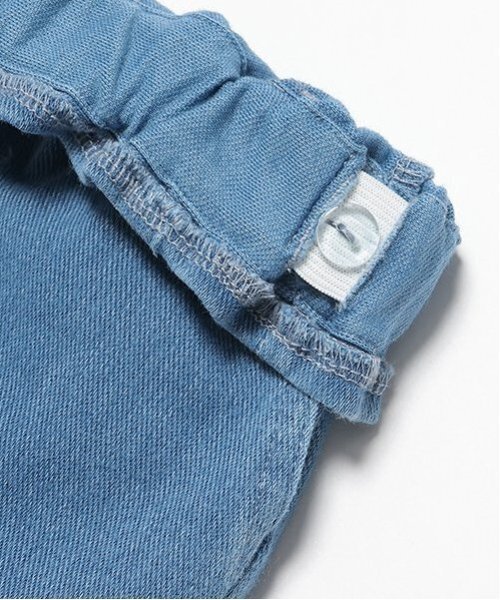 petit main（プティマイン）の「【スマイル/リンク】リボン刺しゅうロングパンツ(キッズサイズ)（その他パンツ・キッズ・ブルー/ブラック/マルチ/ピンク/キナリ/ラベンダー・80ｃｍ/90cm/100cm/110cm/120cm/130cm）」の15枚目の写真