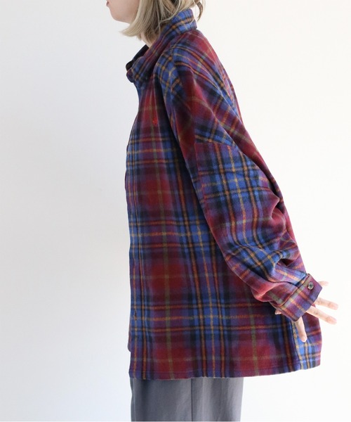 ブラウス シャツ BEVERLY HILLS POLO CLUB ビバリーヒルズポロクラブ チェックシャツジャケット レディース BEVERLY HILLS POLO CLUB ブラウス シャツ ビバリーヒルズ
