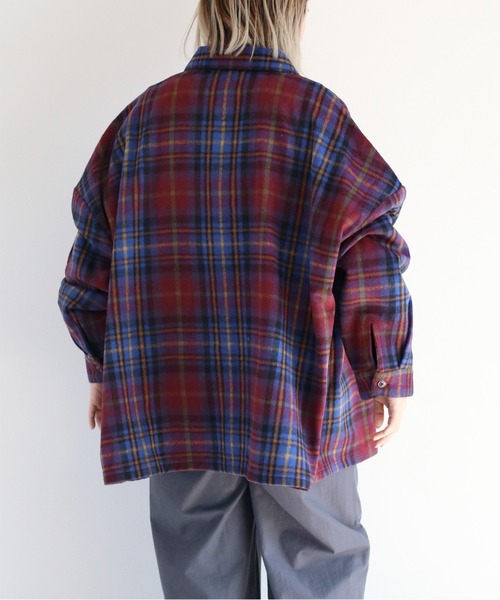 ブラウス シャツ BEVERLY HILLS POLO CLUB ビバリーヒルズポロクラブ チェックシャツジャケット レディース BEVERLY HILLS POLO CLUB ブラウス シャツ 「BEVERLY CLUB