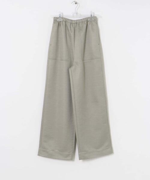 LAATO(ラート)の「easy stitch pants(その他パンツ・レディース・アイボリー/グリーン/ライトグレー・FREE)」の3枚目の写真