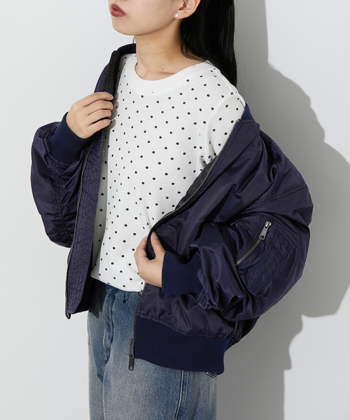 MILLER(ミラー)の「《別注》【MILLER/ミラー】 Waffle LS Tee:ワッフルロンT(Tシャツ/カットソー・レディース・ホワイト/ブラウン/その他・FREE)」の1枚目の写真