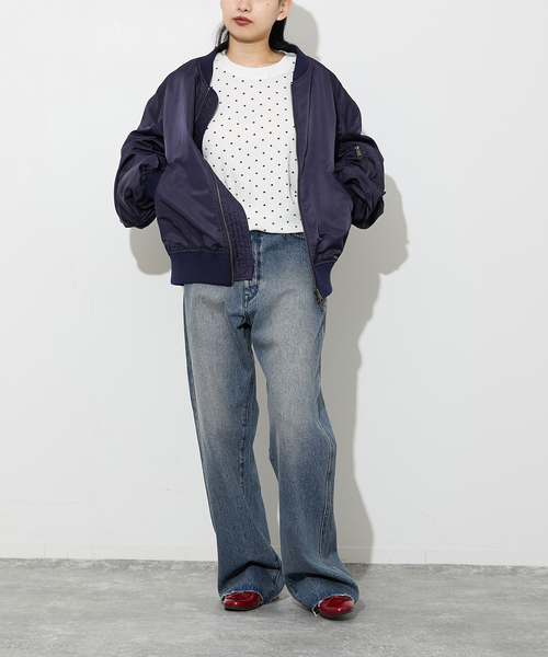 MILLER(ミラー)の「《別注》【MILLER/ミラー】 Waffle LS Tee:ワッフルロンT(Tシャツ/カットソー・レディース・ホワイト/ブラウン/その他・FREE)」の7枚目の写真