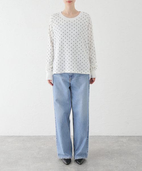 MILLER(ミラー)の「《別注》【MILLER/ミラー】 Waffle LS Tee:ワッフルロンT(Tシャツ/カットソー・レディース・ホワイト/ブラウン/その他・FREE)」の15枚目の写真