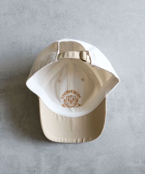 CRAFT STANDARD BOUTIQUE（クラフトスタンダードブティック）の「【ユニセックス】エンブレム刺繍バイカラーキャップ（キャップ・レディース・ブラック/ライトベージュ/チャコールグレー・FREE）」の7枚目の写真