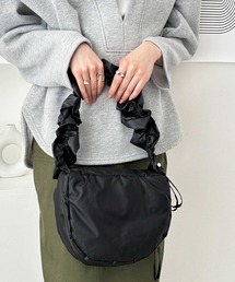 GeeRA（ジーラ）の「ギャザーハンドルバッグ（ショルダーバッグ）」