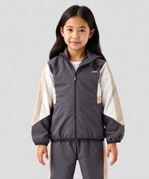 repipi armario（レピピ アルマリオ）の「【repipi armario/レピピアルマリオ】キッズウィンドブレーカー　ジップパーカージャケット　通学　ダンス　アウトドア（ナイロンジャケット）」