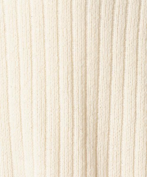 Another Edition（アナザーエディション）の「スラブリブプルオーバー/AEBC　ＣＯスラブリブＰＯ◆（ニット/セーター・レディース・オフホワイト/ブラウン・フリー）」の11枚目の写真