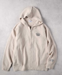 【OVRC】パイルニットジップパーカー
