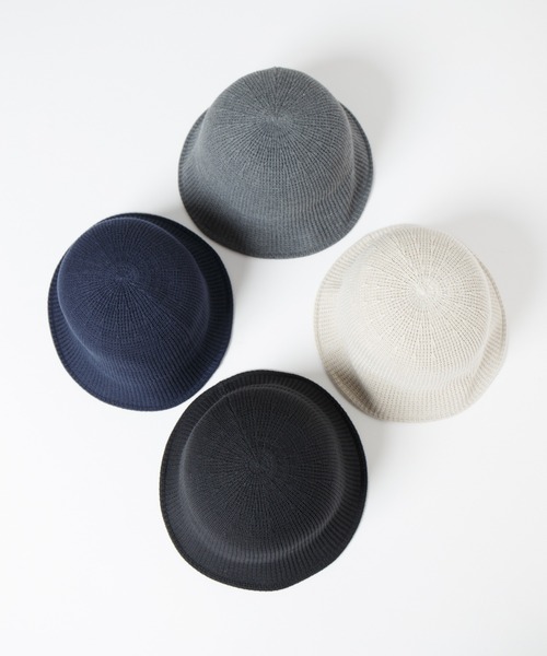 RACAL（ラカル）の「Milano Rib Thermo Yarn Blend Knit Hat / ミラノリブ編みサーモニットチューリップハット（ハット・メンズ・アイボリー/グレー/ネイビー/ブラック・LARGE/MEDIUM）」の5枚目の写真