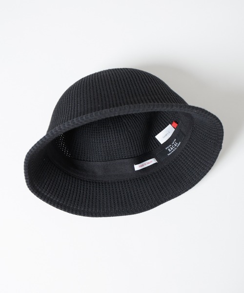 RACAL ラカル サーモニット チューリップハット ハット 黒 L Milano Rib Thermo Yarn Blend Knit Hat / ミラノリブ編みサーモ