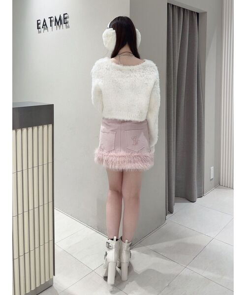 EATME（イートミー）の「モコモコニットTOP（ニット/セーター・レディース・オフホワイト/グレー/ブルー/レッド・FREE）」の15枚目の写真