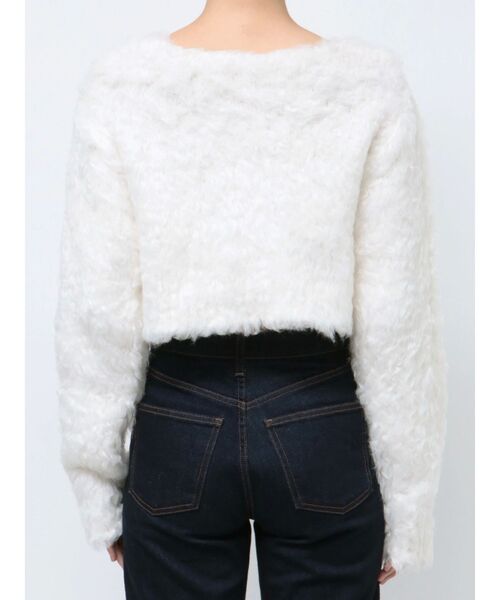 EATME（イートミー）の「モコモコニットTOP（ニット/セーター・レディース・オフホワイト/グレー/ブルー/レッド・FREE）」の19枚目の写真