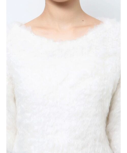 EATME（イートミー）の「モコモコニットTOP（ニット/セーター・レディース・オフホワイト/グレー/ブルー/レッド・FREE）」の20枚目の写真