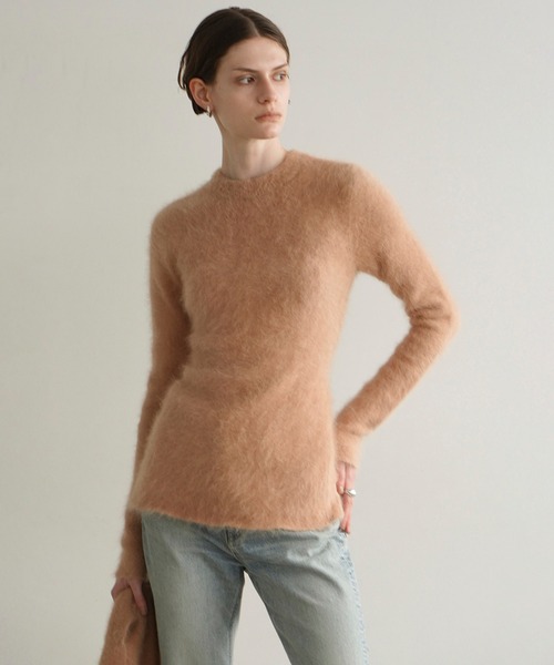 セール】ANGOLA BACK OPEN KNIT TOPS(ニット/セーター)|CLANE セール】ANGOLA BACK OPEN KNIT TOPS(ニット/セーター)|CLANE