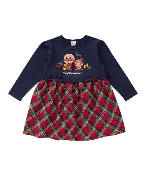 【セール】アンパンマンあかちゃんまんドッキングワンピース（ワンピース）｜ANPANMAN KIDS COLLECTION（アンパンマンキッズコレクション）