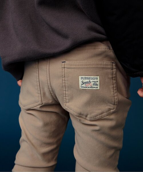 BREEZE(ブリーズ)の「あったからくらくスキニーパンツ(その他パンツ・キッズ・イエロー/ベージュ/ネイビー/オレンジ/ブルー/グレー/カーキ/ブラック/その他11・110/120/100/90/130/160/150/140)」の12枚目の写真
