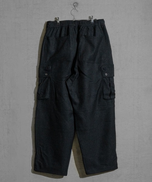 ROOT THREE（ルートスリー）の「【3】ポリツイル ワイドカーゴパンツ（カーゴパンツ・メンズ・ブラウン/グレー/ネイビー/ブラック・MEDIUM/LARGE/X-LARGE）」の22枚目の写真