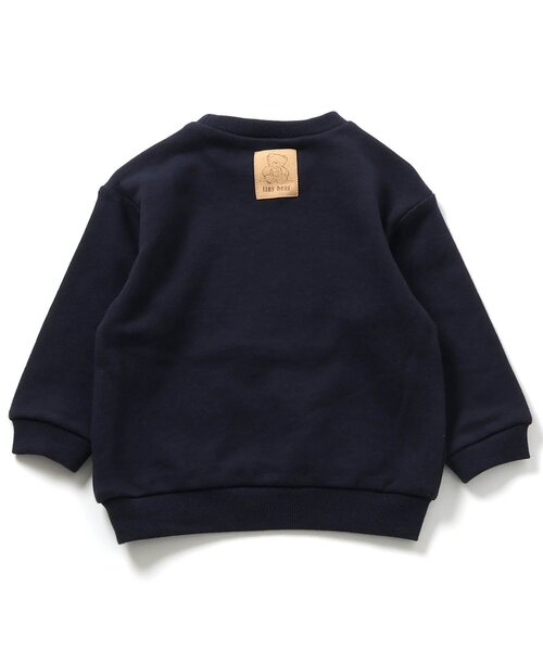 apres les cours(アプレレクール)の「tiny bear アップリケトレーナー(スウェット・キッズ・アイボリー/レッド/ネイビー・80/90/100/110/120)」の22枚目の写真