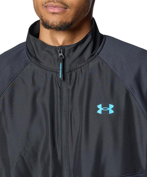 UNDER ARMOUR(アンダーアーマー)の「UAアーマーフリース マックス フルジップ ジャケット(トレーニング/メンズ)(スウェット・メンズ・ブラック・3XL/2XL/L/M/XL/S)」の7枚目の写真