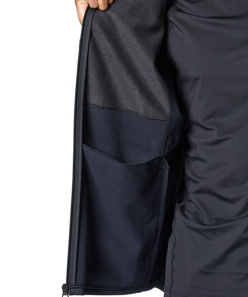 UNDER ARMOUR(アンダーアーマー)の「UAアーマーフリース マックス フルジップ ジャケット(トレーニング/メンズ)(スウェット・メンズ・ブラック・3XL/2XL/L/M/XL/S)」の8枚目の写真