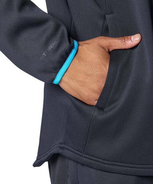 UNDER ARMOUR(アンダーアーマー)の「UAアーマーフリース マックス フルジップ ジャケット(トレーニング/メンズ)(スウェット・メンズ・ブラック・3XL/2XL/L/M/XL/S)」の2枚目の写真