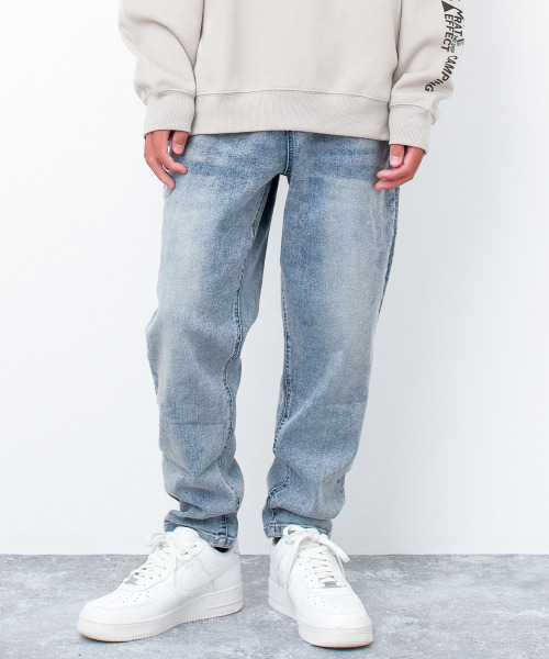 RAT EFFECT（ラットエフェクト）の「ルーズワークデニム（デニムパンツ・キッズ・ネイビー/ブルー/ブルー系その他・170/160/150/140/130）」の3枚目の写真