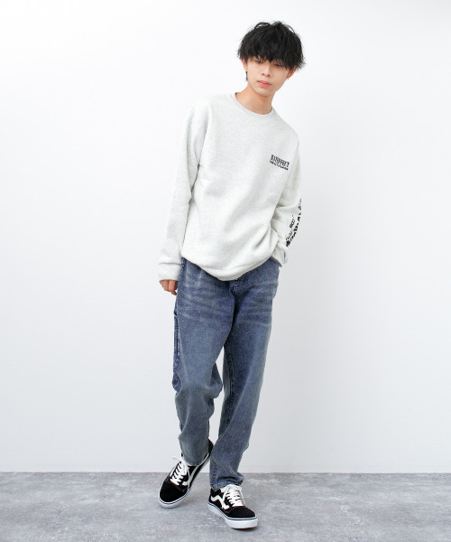 RAT EFFECT（ラットエフェクト）の「ルーズワークデニム（デニムパンツ・キッズ・ネイビー/ブルー/ブルー系その他・170/160/150/140/130）」の4枚目の写真