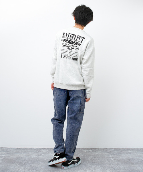 RAT EFFECT（ラットエフェクト）の「ルーズワークデニム（デニムパンツ・キッズ・ネイビー/ブルー/ブルー系その他・170/160/150/140/130）」の5枚目の写真