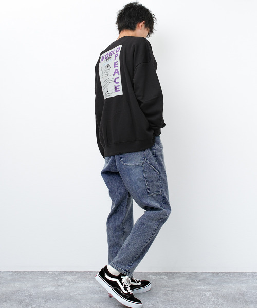 RAT EFFECT（ラットエフェクト）の「ルーズワークデニム（デニムパンツ・キッズ・ネイビー/ブルー/ブルー系その他・170/160/150/140/130）」の6枚目の写真