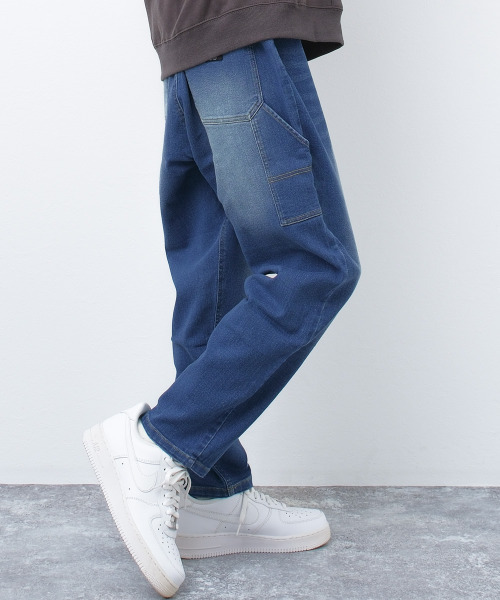 RAT EFFECT（ラットエフェクト）の「ルーズワークデニム（デニムパンツ・キッズ・ネイビー/ブルー/ブルー系その他・170/160/150/140/130）」の8枚目の写真