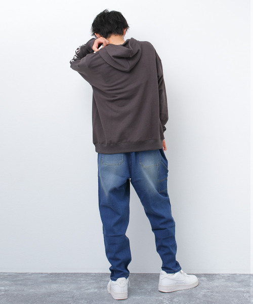 RAT EFFECT（ラットエフェクト）の「ルーズワークデニム（デニムパンツ・キッズ・ネイビー/ブルー/ブルー系その他・170/160/150/140/130）」の9枚目の写真