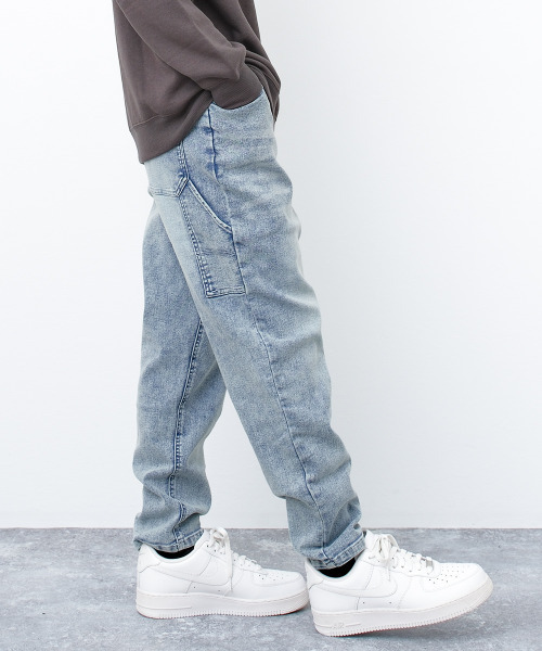 RAT EFFECT（ラットエフェクト）の「ルーズワークデニム（デニムパンツ・キッズ・ネイビー/ブルー/ブルー系その他・170/160/150/140/130）」の12枚目の写真