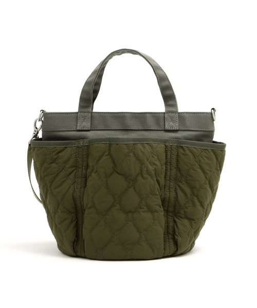 限定》QUILTING GARDENING TOTE BAG/キルティングガーデニングトート