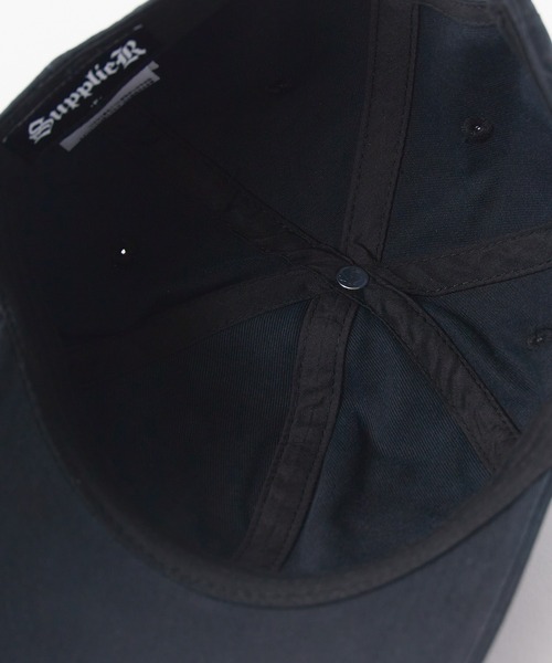 SUPPLIER(サプライヤー)の「SUPPLIER/サプライヤー Blade Logo 6 Panel Cap ロゴキャップ(キャップ・メンズ・ブラック・FREE)」の2枚目の写真