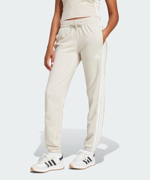 エッセンシャルズ スリーストライプス フレンチテリー カフパンツ / アディダス adidas（スウェットパンツ）｜adidas（アディダス）