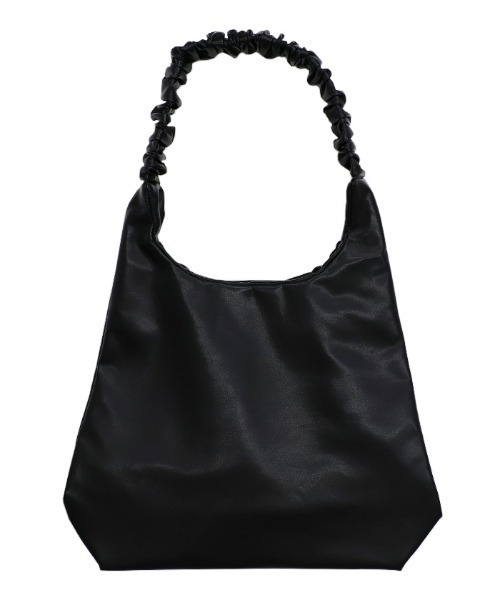 select MOCA（セレクトモカ）の「ギャザーハンドルトートバッグ（トートバッグ・レディース・ブラック/アイボリー・FREE）」の14枚目の写真