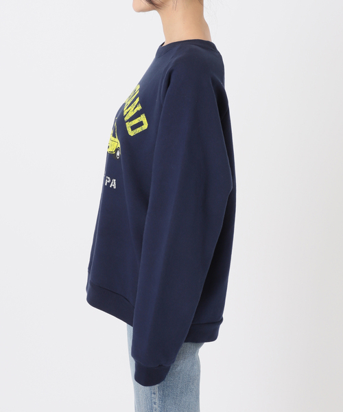 RIKA ABE × Spick & Span】フロッキープリントスウェット