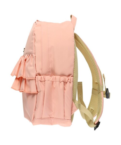 BRANSHES（ブランシェス）の「フリルリュック（バックパック/リュック・キッズ・ピンク/サックスブルー・M）」の6枚目の写真