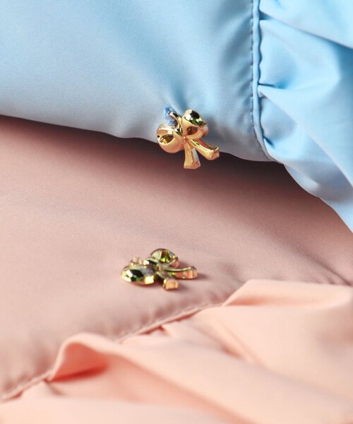 BRANSHES（ブランシェス）の「フリルリュック（バックパック/リュック・キッズ・ピンク/サックスブルー・M）」の10枚目の写真