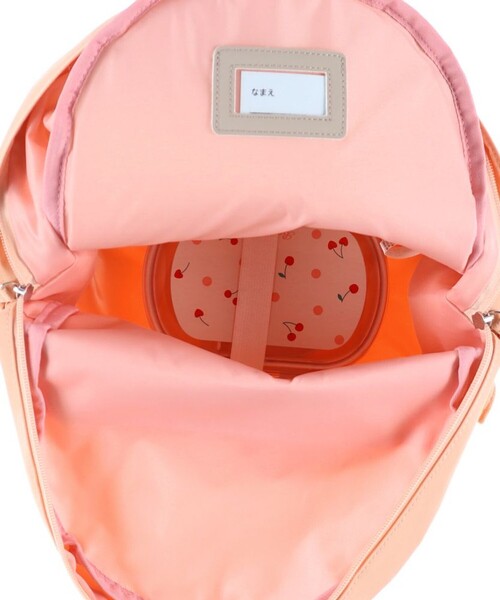 BRANSHES（ブランシェス）の「フリルリュック（バックパック/リュック・キッズ・ピンク/サックスブルー・M）」の11枚目の写真