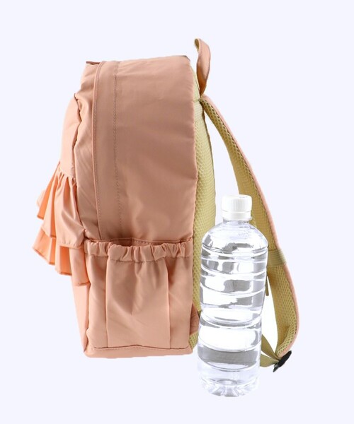 BRANSHES（ブランシェス）の「フリルリュック（バックパック/リュック・キッズ・ピンク/サックスブルー・M）」の12枚目の写真